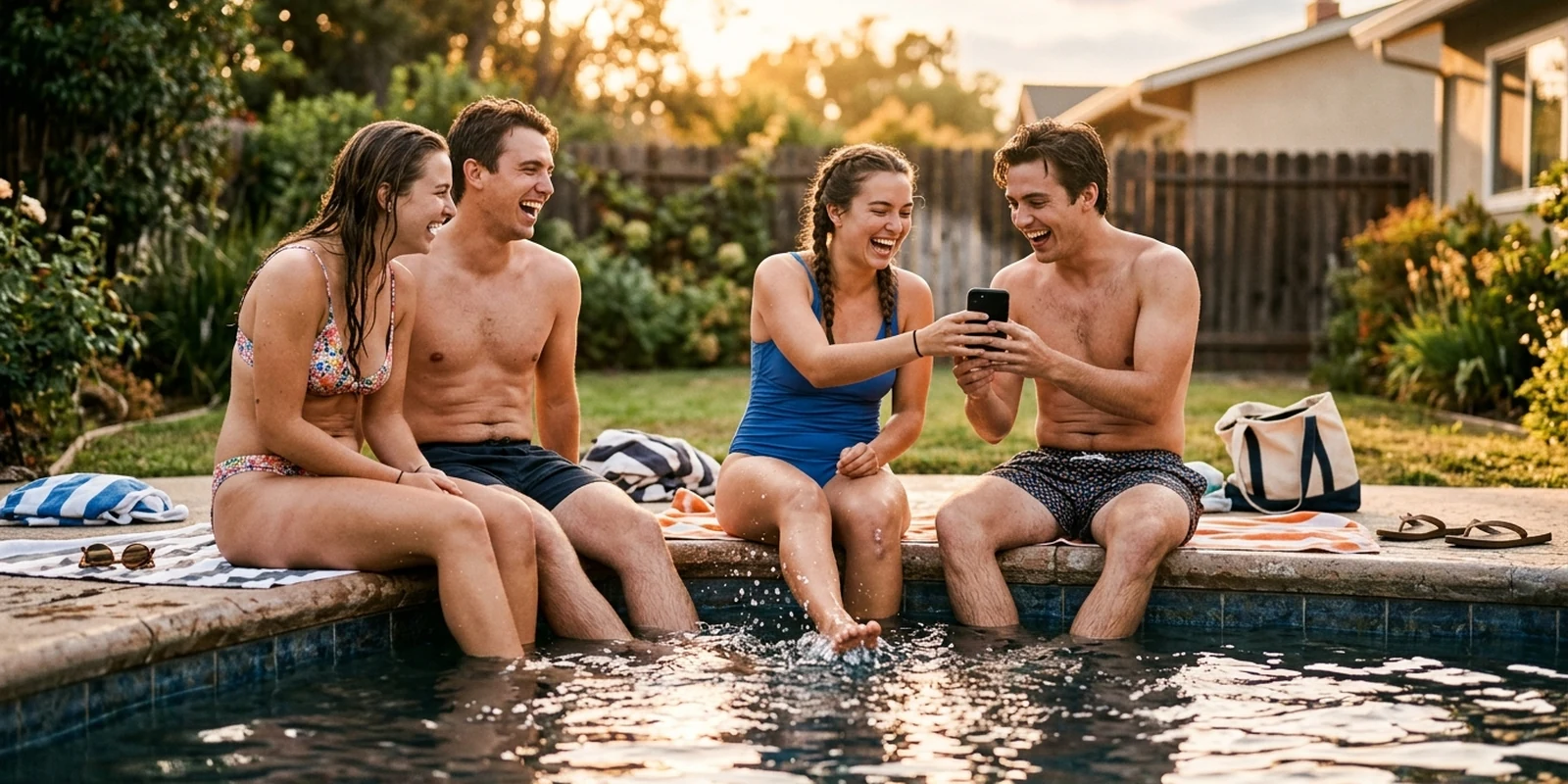 Pool Party Phone Games: The Best Group Games to Play on One Phone This Summer