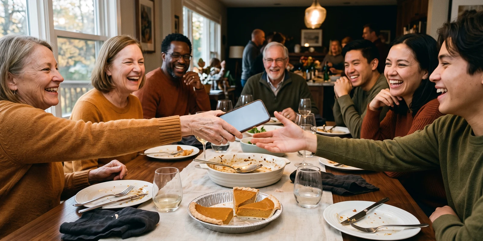 Thanksgiving Games You Can Play on One Phone: 12 Picks for the Family Table and Friendsgiving [2026]